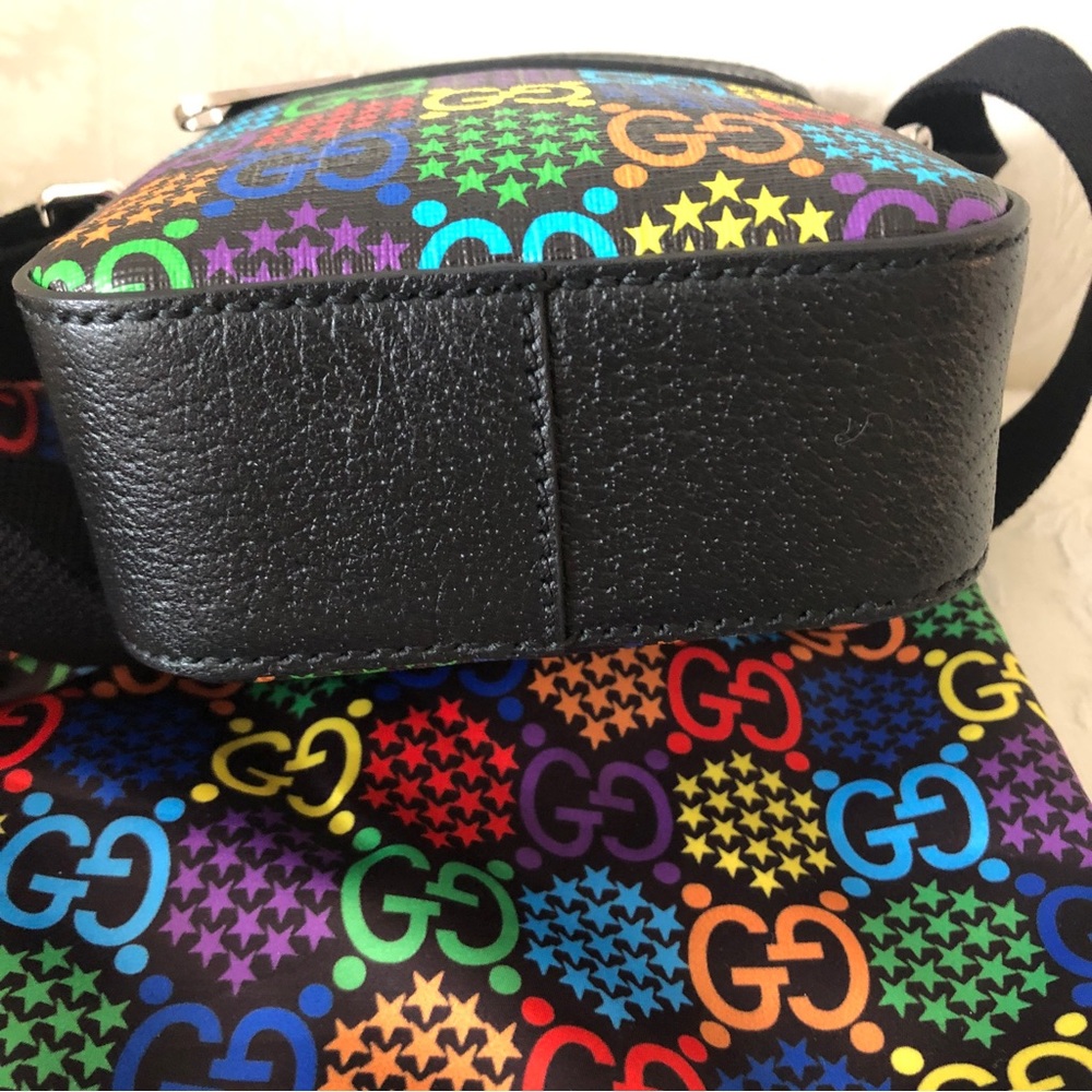 NEW Super Cute! GUCCI GG Psychedlic Shoulder Bag 598103 - Picture 12 of 13